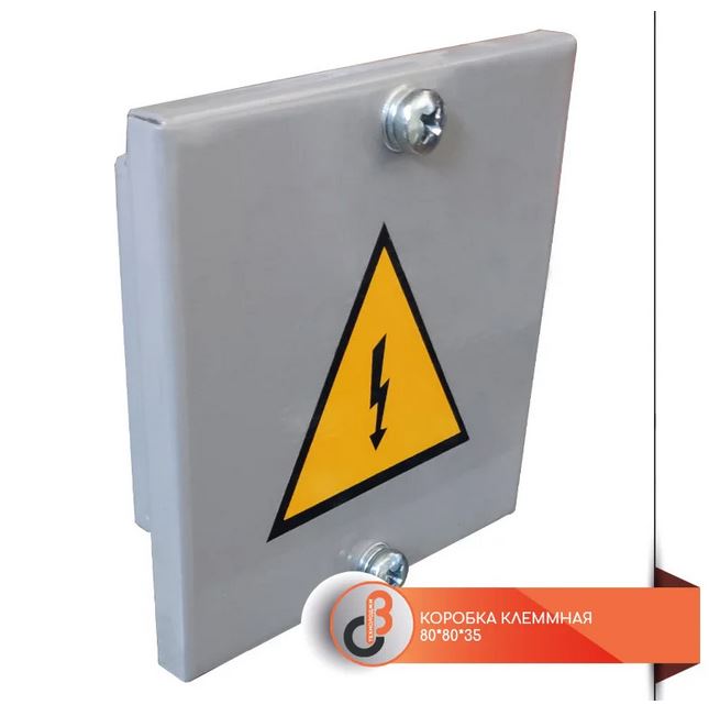 Клеммная коробка металлическая 80х80х35 KKR-M-01 | производитель OB ...